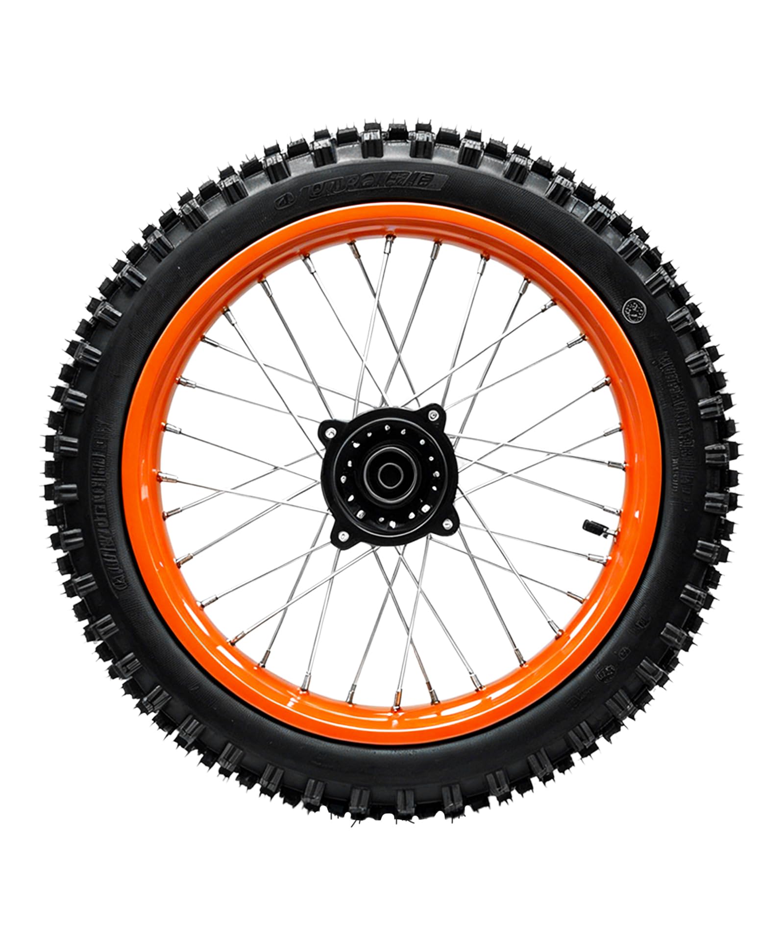 Electric Dirt Bike Front Wheel Tire and Rim Assembly Compatible With Tuttio Tutti Soleil 01 Replacemint parts.