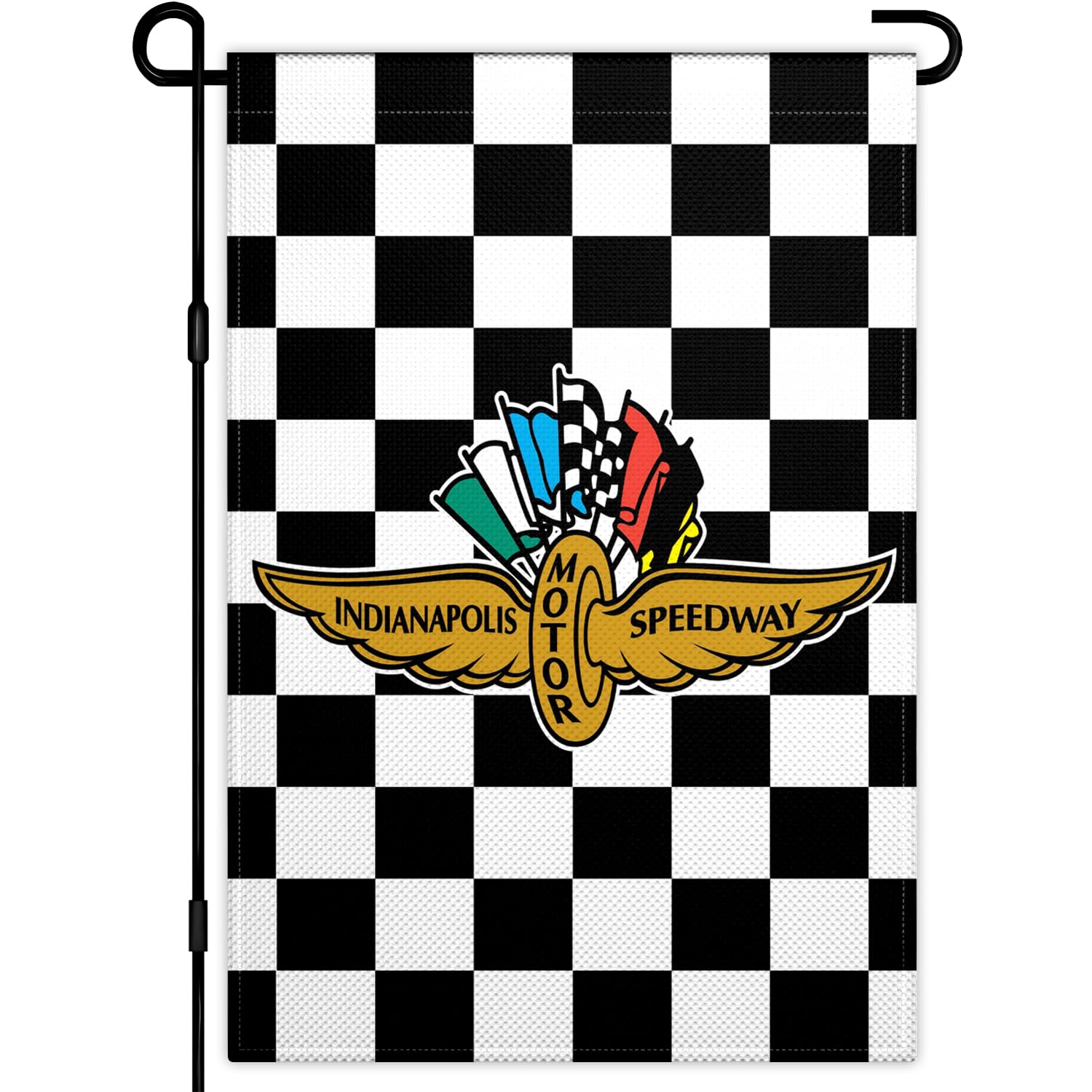 Amazon.com : Indianapolis Motor Speedway Garden Flag 12x18 Inch