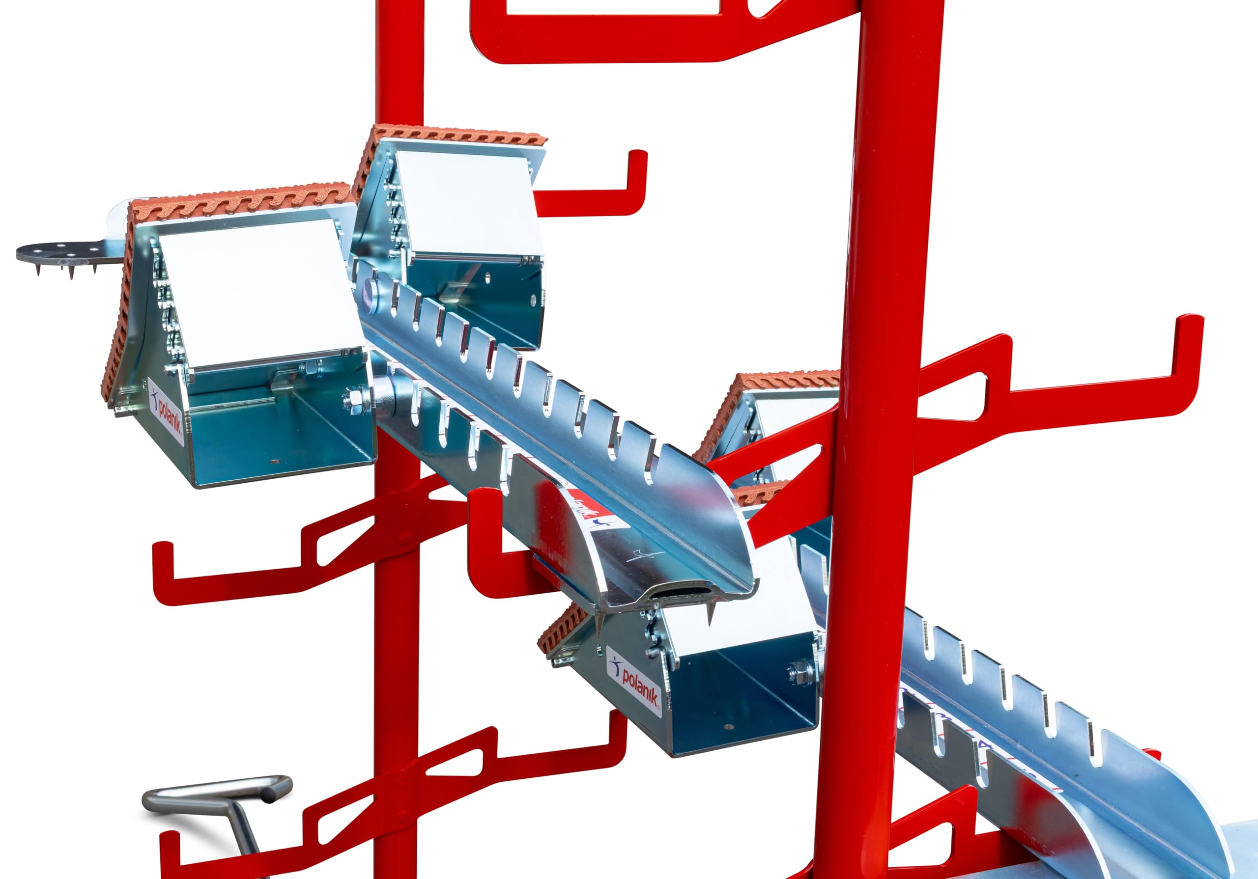 POLANIK Chariot de Transport pour 10 Starting-Blocks - Acier