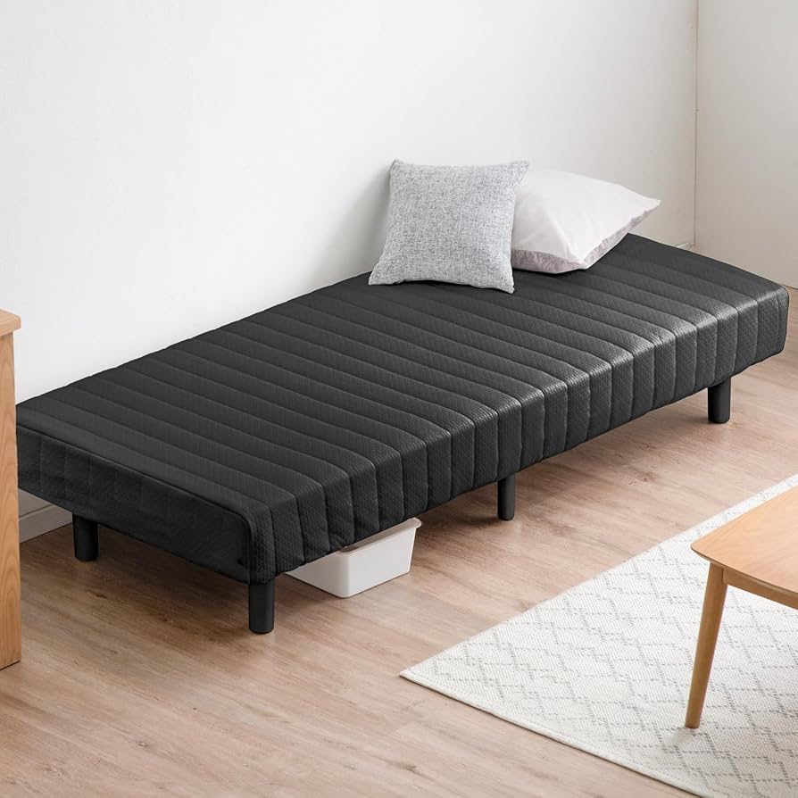 Amazon｜タンスのゲン 脚付きマットレス セミシングルショート