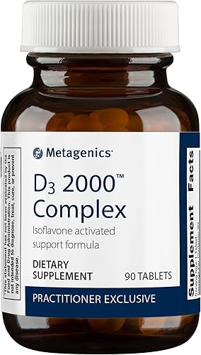 Metagenics D3 2000 ComplexTM Suplemento de vitamina D 50 mcg 2000 UI Apoyo para la Salud Huesa Cardiovascular e Inmuno 90 unidades Metagenics D3 2000 ComplexTM Suplemento de vitamina D 50 mcg 2000 UI Apoyo para la Salud Huesa Cardiovascular e Inmuno 90 unidades