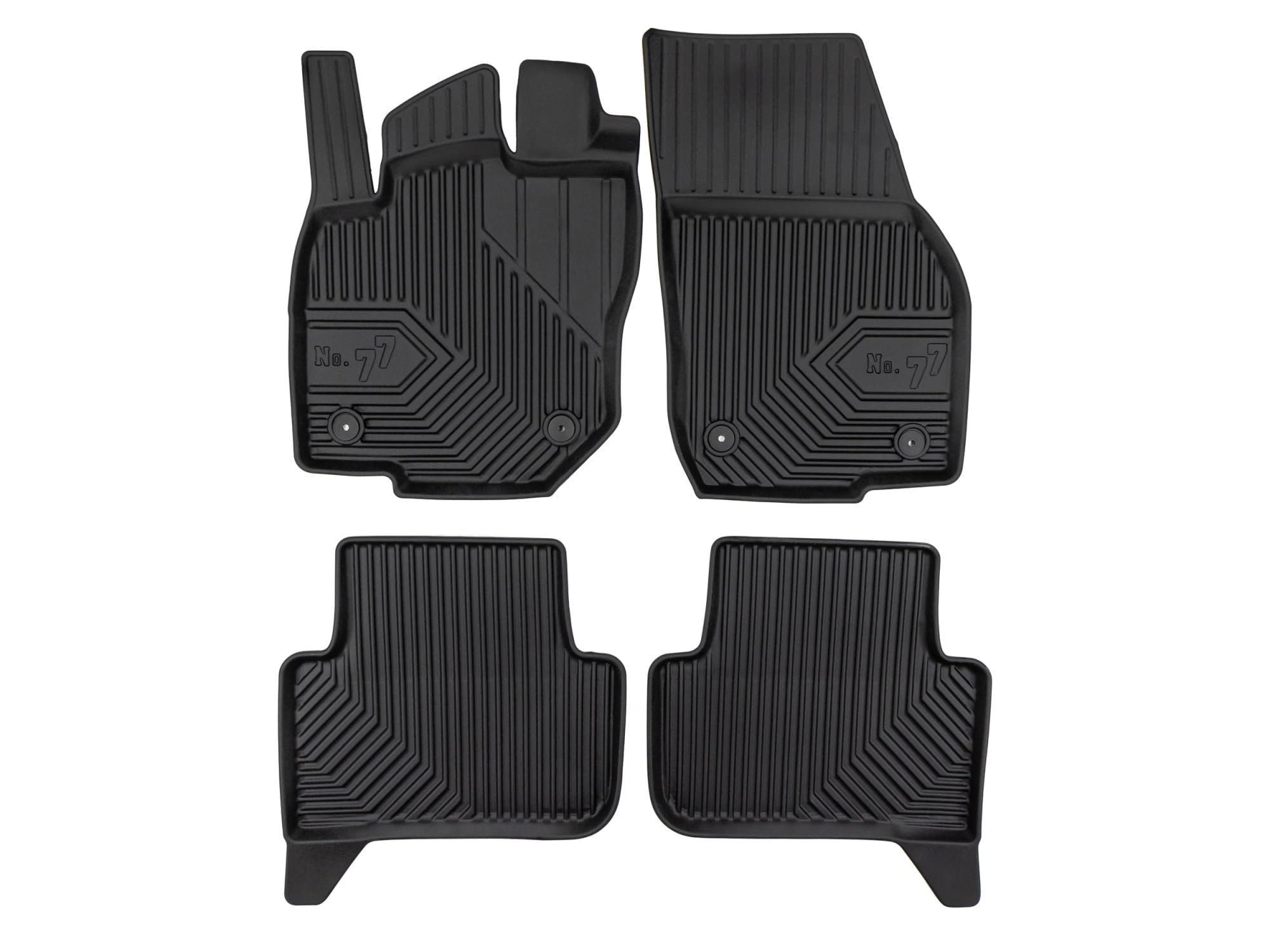 Dywaniki 3D TPE kompatybilne z Volkswagen Tiguan III (2024-), komplet, NO77