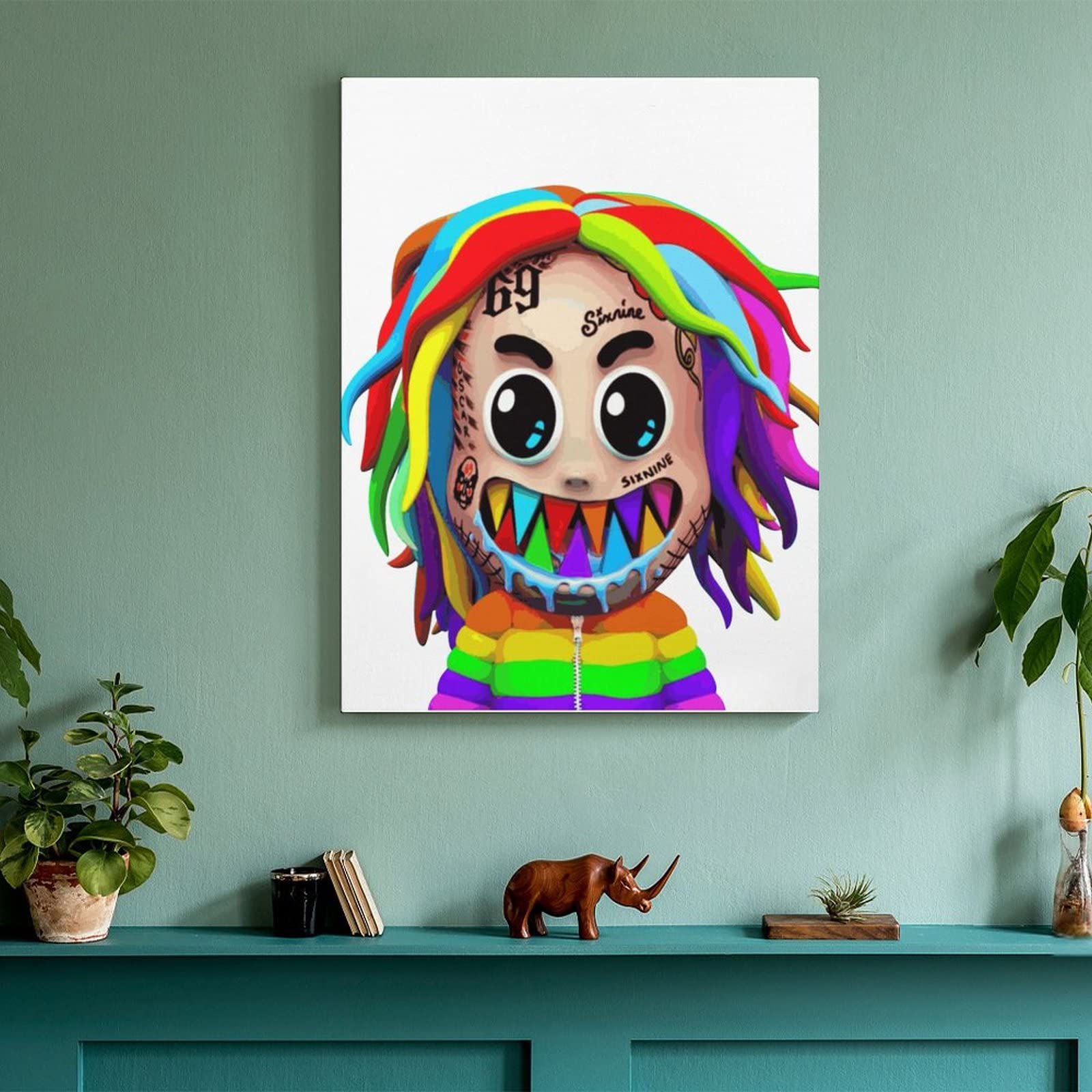 アートパネル インテリア 絵画 Amazon.co.jp: 6IX9INE アートパネル 絵画 油絵 インテリア 開放感