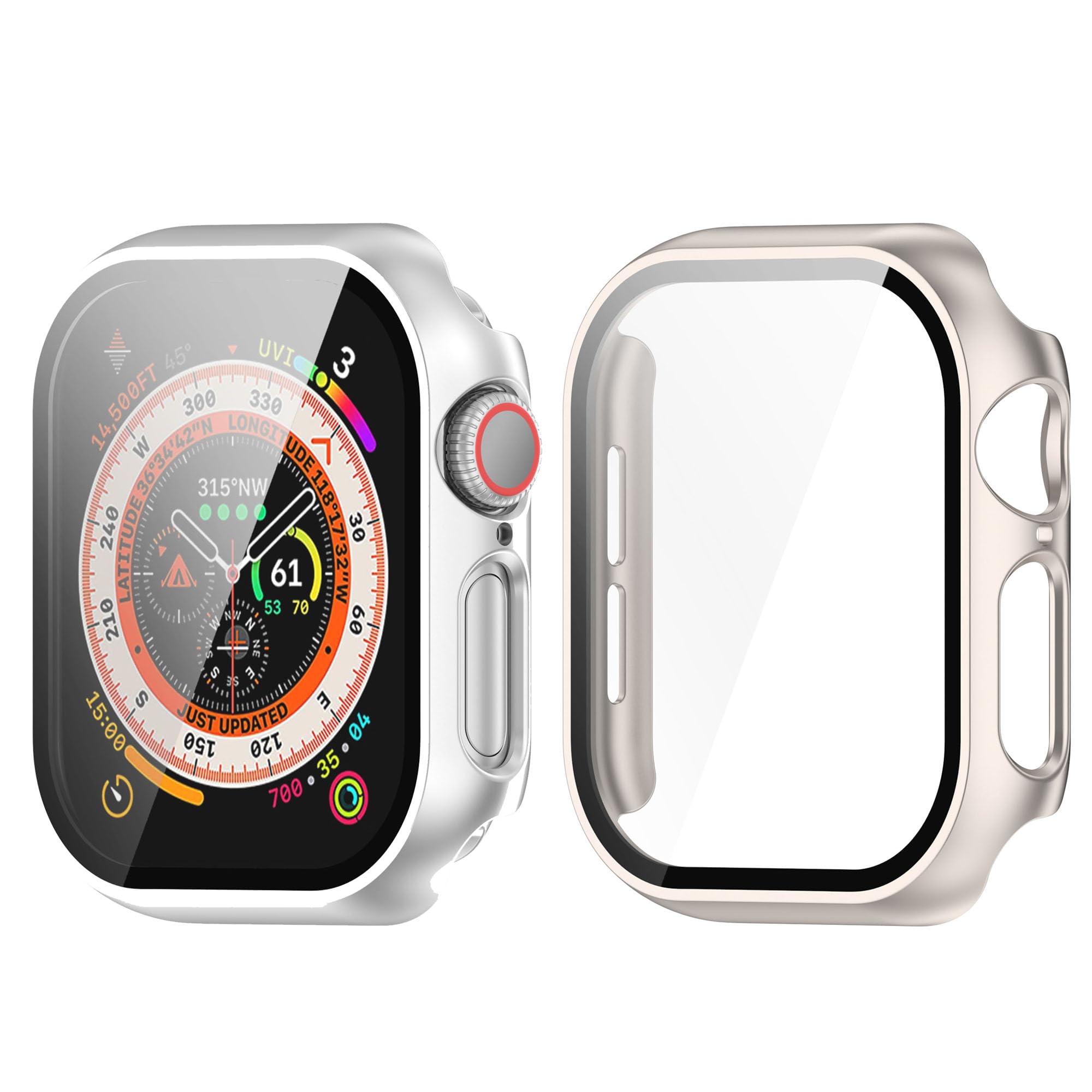 Amazon.co.jp: [RuenTech]対応Apple Watch Series 10 42mm 46mmケース 