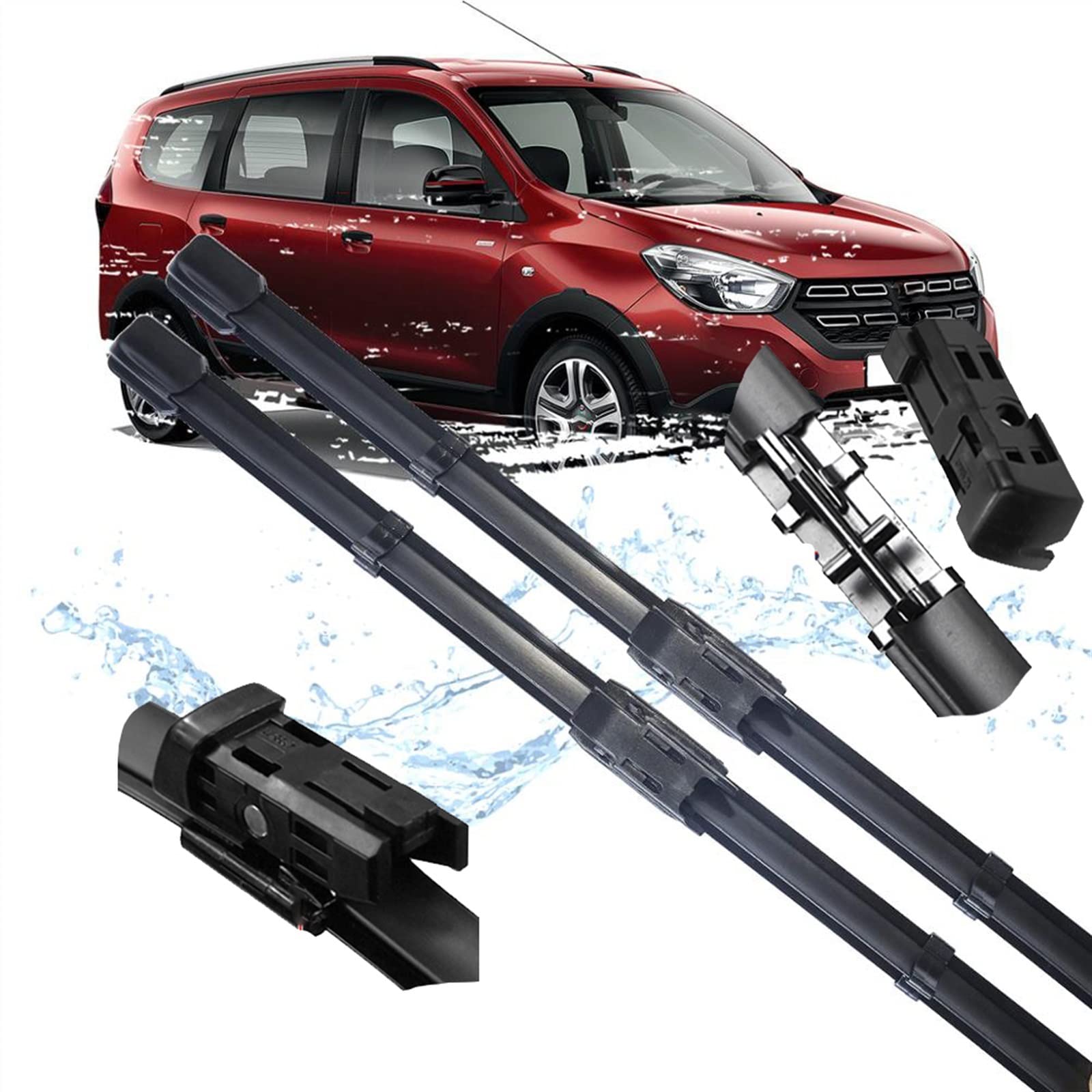 Car Wiper Blade Front Window Windscreen Windshield Wipers Car Accessories Stickers,For Renault,For Dacia,For Lodgy 2016-2019 2017 2018