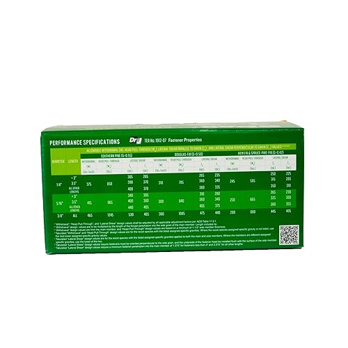 Miniatura 4 de SPAX Tornillos de retraso de madera estructural con cabezal de arandela exterior de 516 x 5 pulgadas, broca Torx T-Star (50 EA) incluida, resistente