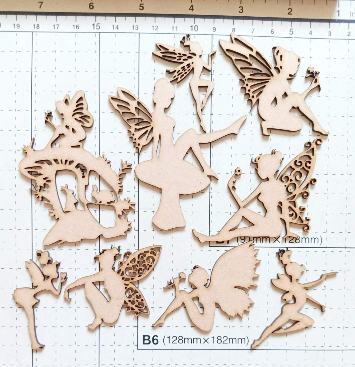 SIDDHANT ART'S SACO 015 Fairies (9PCS)