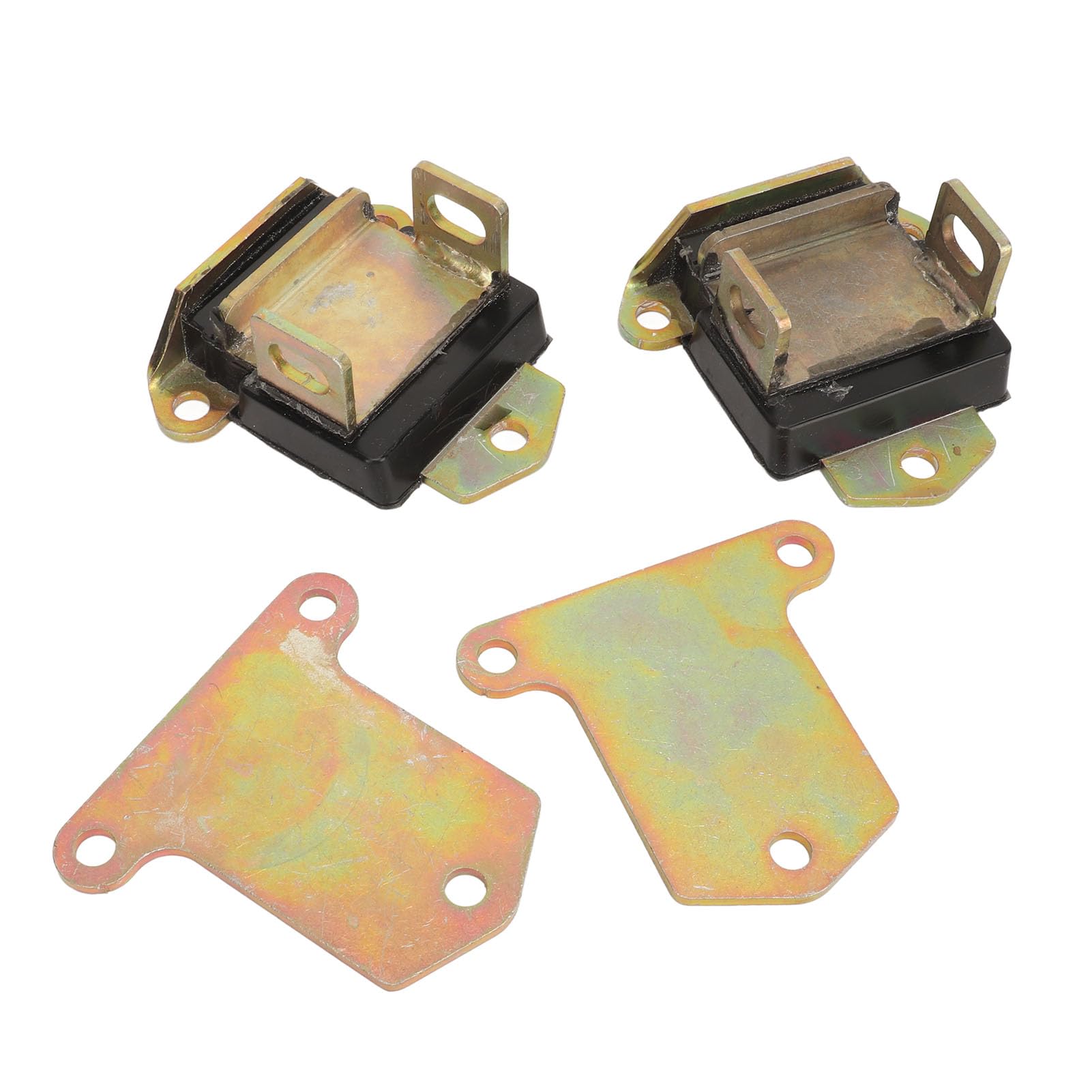 Dilwe Supporti Motore Motore Staffa in Metallo e Gomma per Motori 283 305 327 350 383 400 396 427 454 Riduzione delle Vibrazioni Installazione Semplice per le Riparazioni