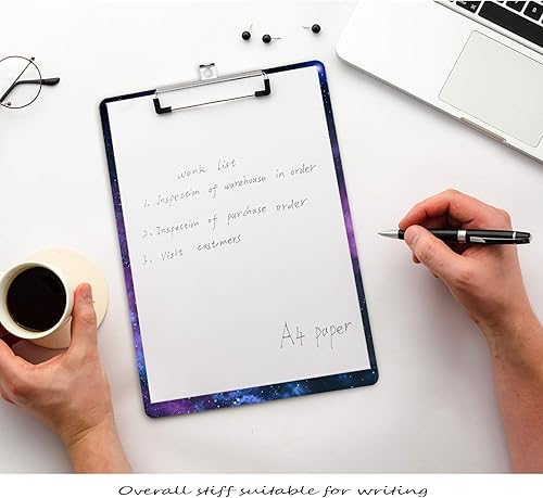 Miniatura 6 de Hongri - Portapapeles de madera, diseño moderno, tamaño carta, para estudiantes, adultos y niños, personalizado, tamaño A4 de 9 x 12.5 pulgadas, con