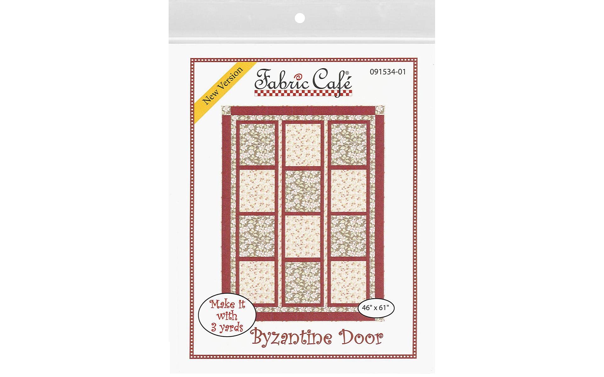 Fabric CafeByzantine Door 3 Yard Quilt Ptrn