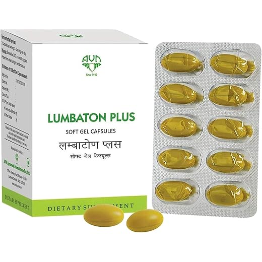 Lumbaton Plus Relief Capsules 60ct
