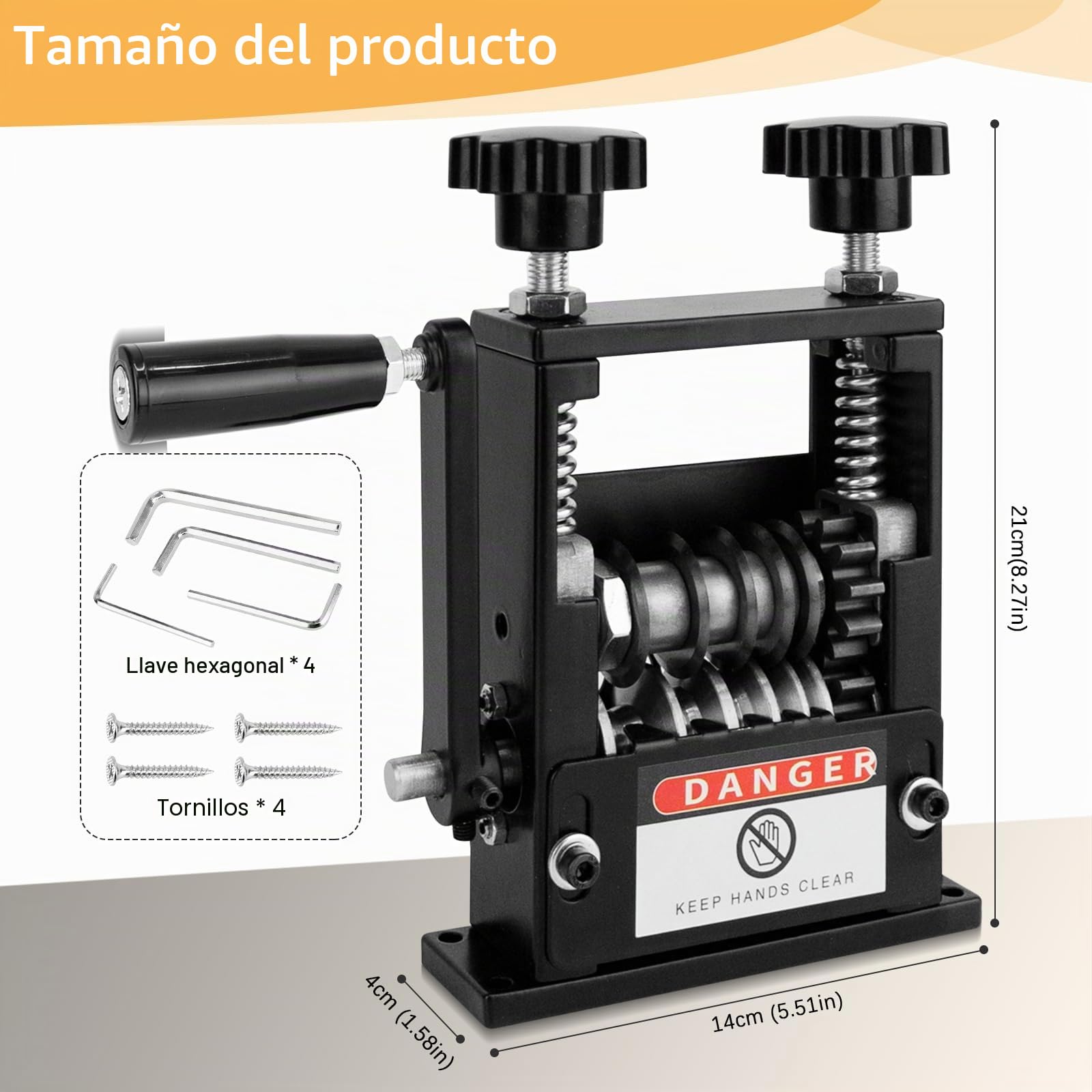 Máquina Pelacables Para Cobre 3-17mm, Manual O Con Taladro | Peladora De Cables Profesional Con Manivela, 5 Cuchillas Y 6 Orificios Para Reciclar Chatarra De Cobre