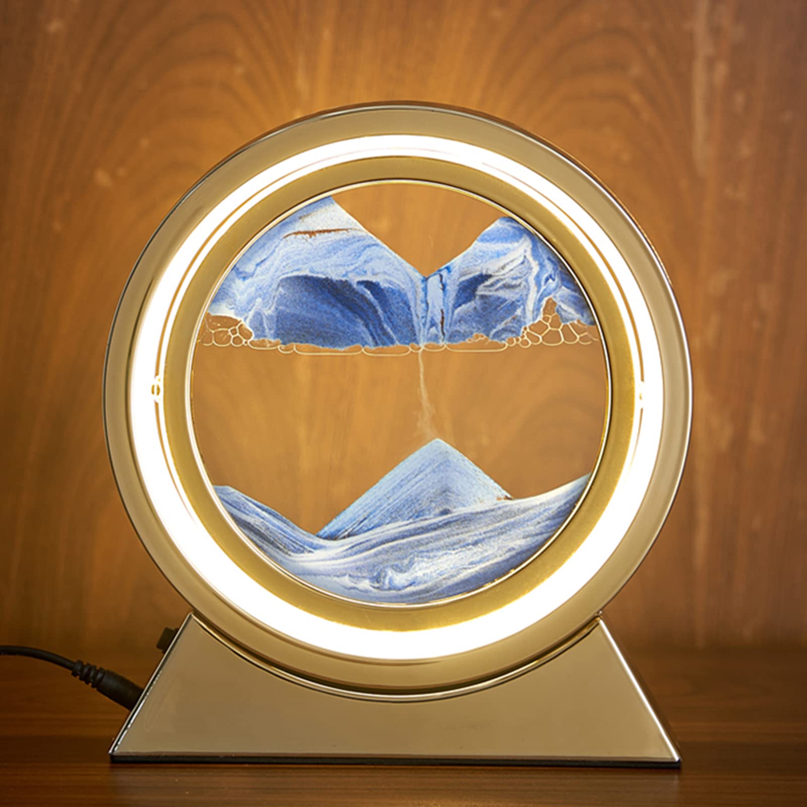 Amazon.co.jp : サンドピクチャー サンドアート 動く砂 3D 流砂画 360