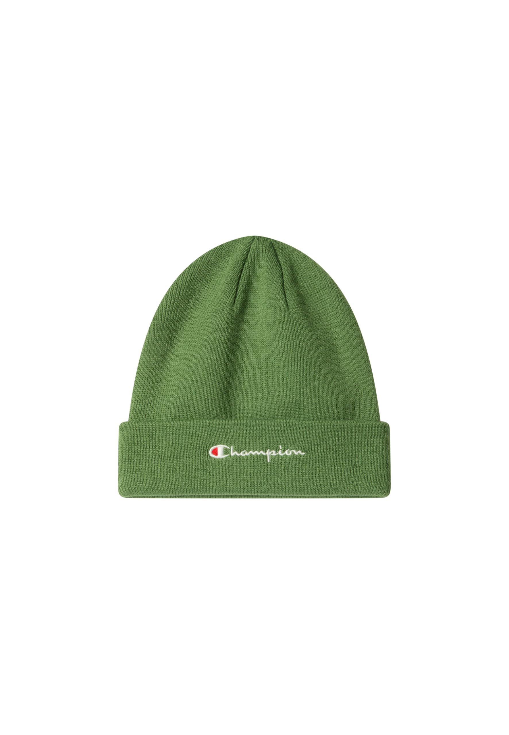 Champion Embroidered Full Logo Beanie Cap, one Size, Warm and Soft Knit, Cuff with Embroidered Logo, Essential Accessory for The Cold Season