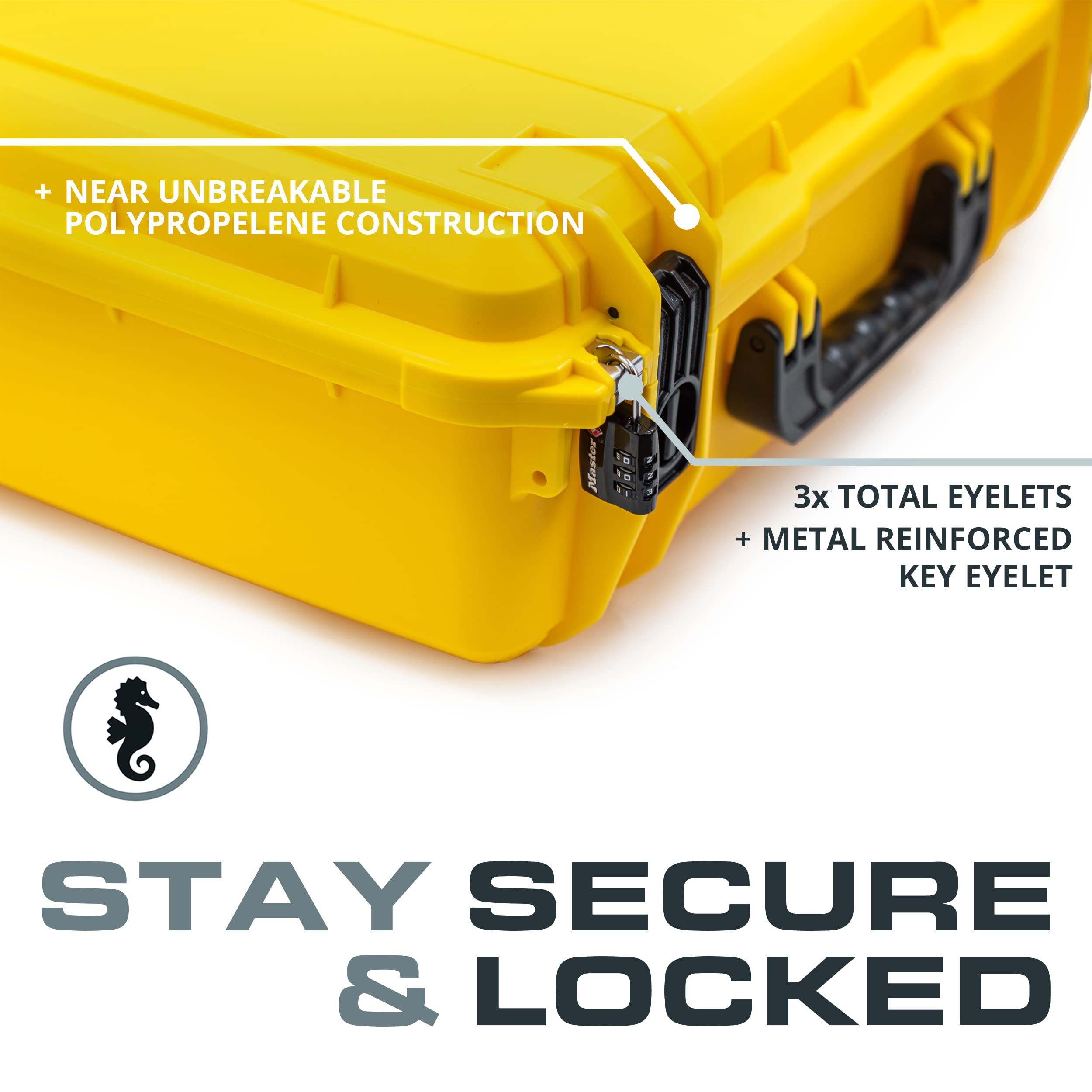 Amazon.co.jp: Seahorse SE-720 防水保護ハードケース フォームなし