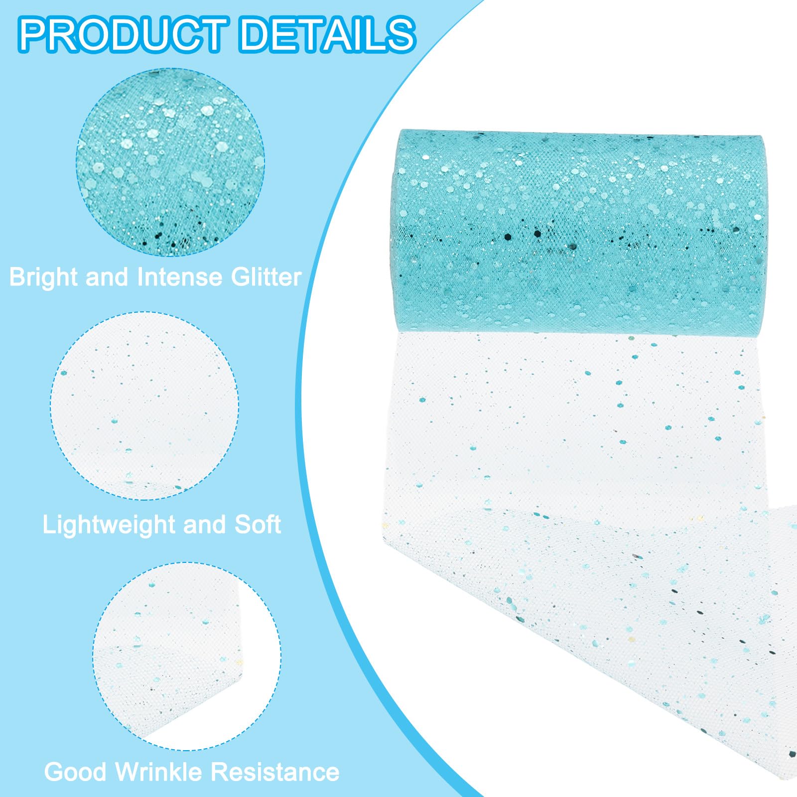 PATIKIL Tulle Fabric Rolls - Image 3