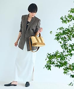 【ほぼ未使用・値下げ】スコッチグレイン ショルダー付き B5 トート バッグ TOPKAPI BREATH トートバッグ 「Breath TOPKAPI」SCOTCH GRAIN