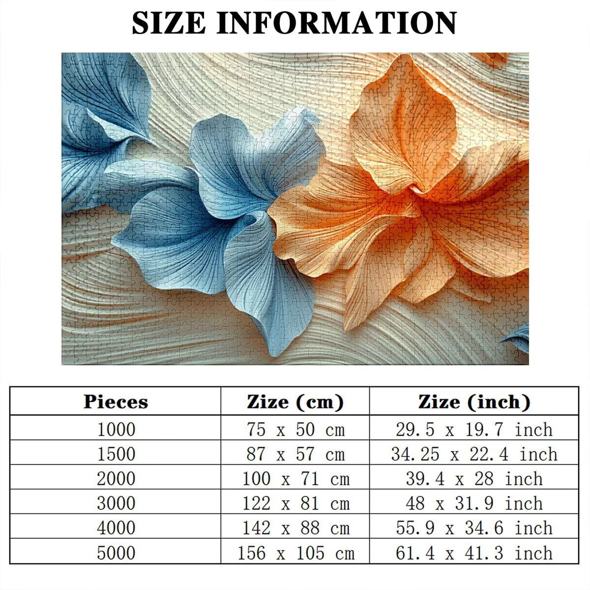 Puzzle 2000 sztuk kwiat dla dorosłych, abstrakcyjne drewniane puzzle dla dorosłych, trudne drewniane łamigłówki, rodzinne gry edukacyjne, łamigłówki z pudełkiem na prezenty dekoracje do domu, prezent