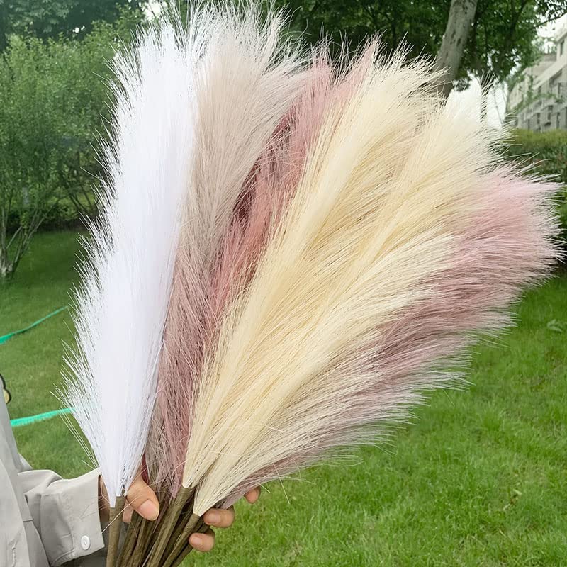 Pampas Grass Artificial Grande 70cm miniatura 2