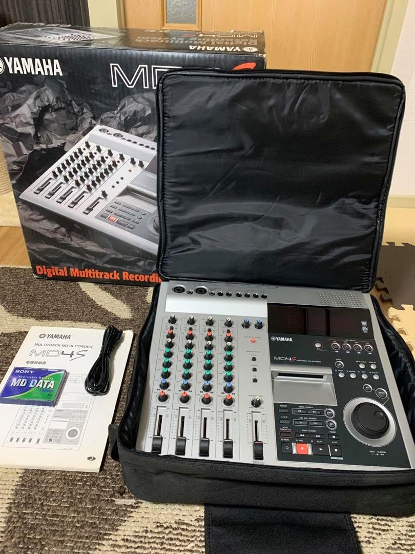 MD4S マルチトラックレコーダー MD MTR 専用ケース付き YAMAHA MD4S MD4S マルチトラックレコーダー MD MTR 専用ケース付き YAMAHA MD4S