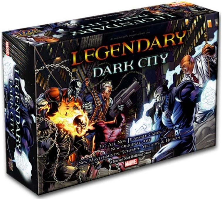 Upper Deck | Legendary: Dark City Expansion | Board Game | Ages 14+ | 1 to 5 Players | 30 to 60 Minutes Playing Time