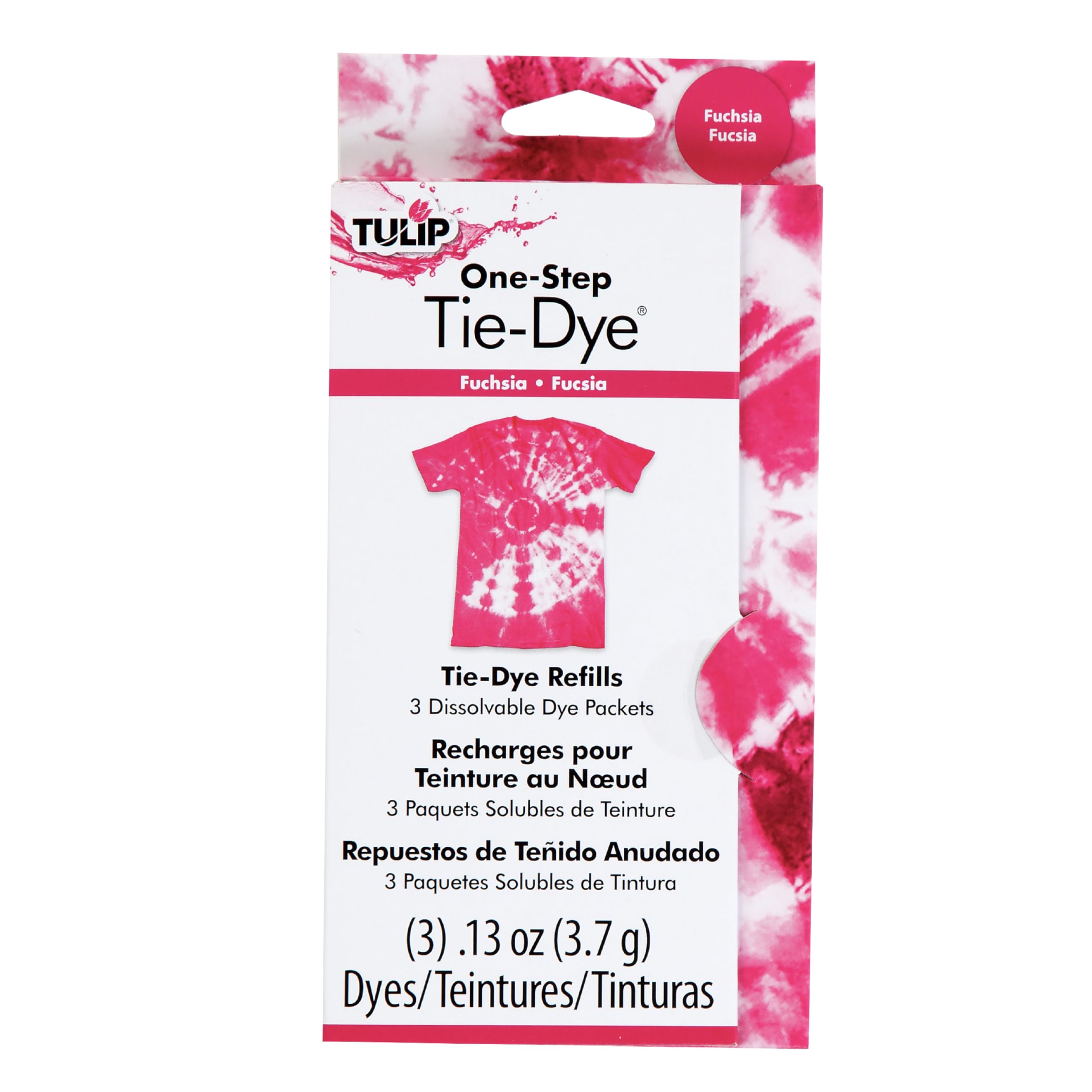 Tulip Fabric Dye Open Stock 29039 Fdy Refill Fuschia, Fuchsia