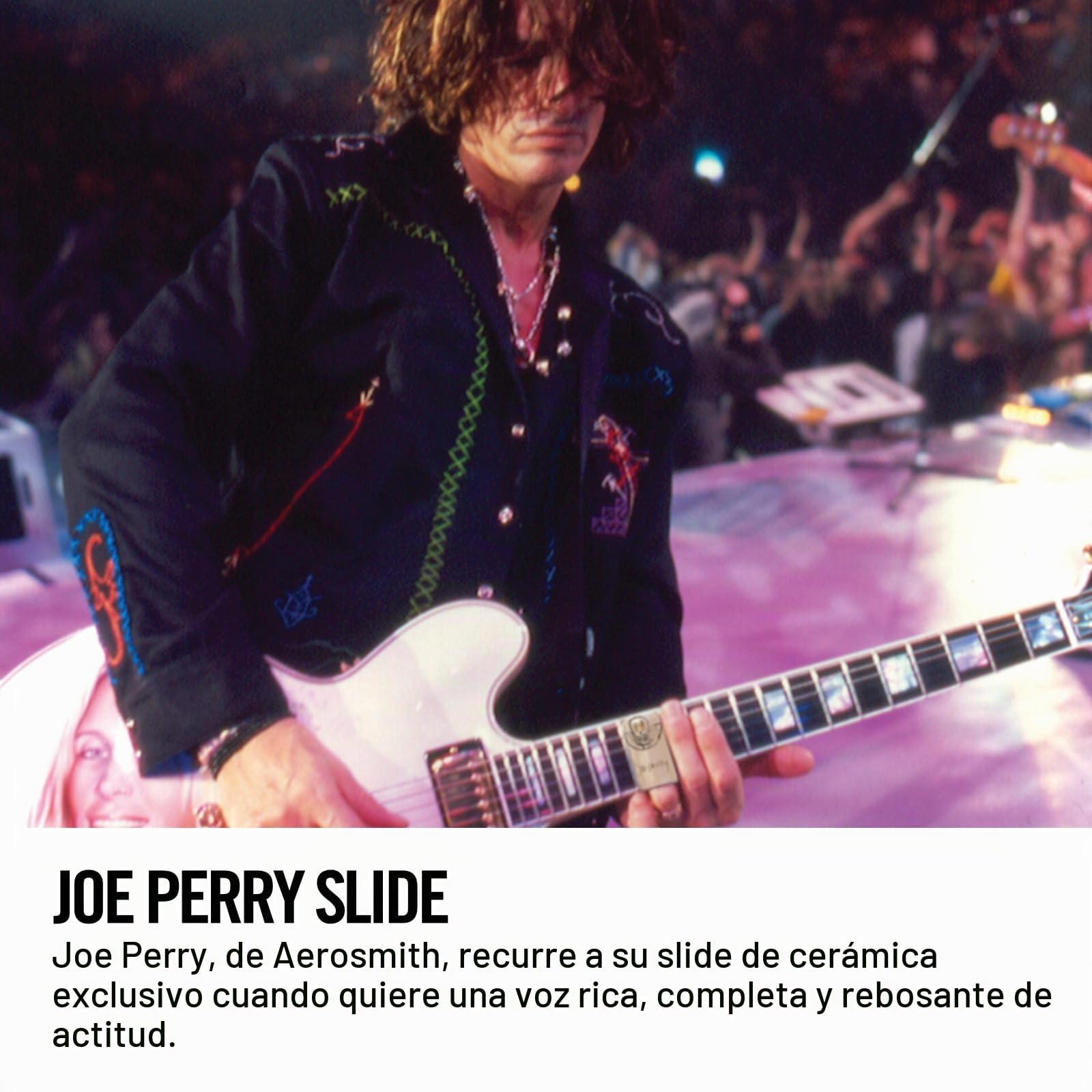 JIM DUNLOP Bottleneck Joe Perry Medium corto 16x27x51mm
