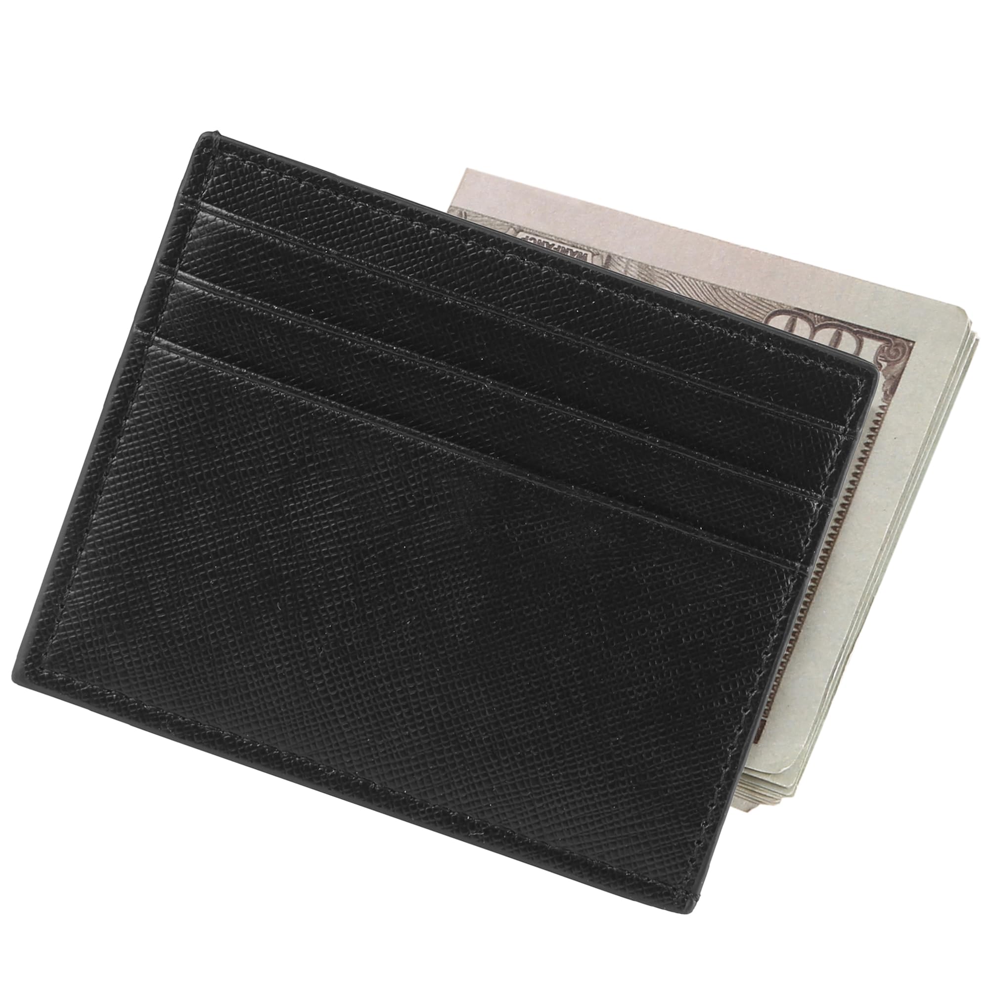 yiijay Credit Card Holder Slim Wallet Money Clip RFID Blocking Credit Card Case Thin Front Pocket Small Wallets for Women Men