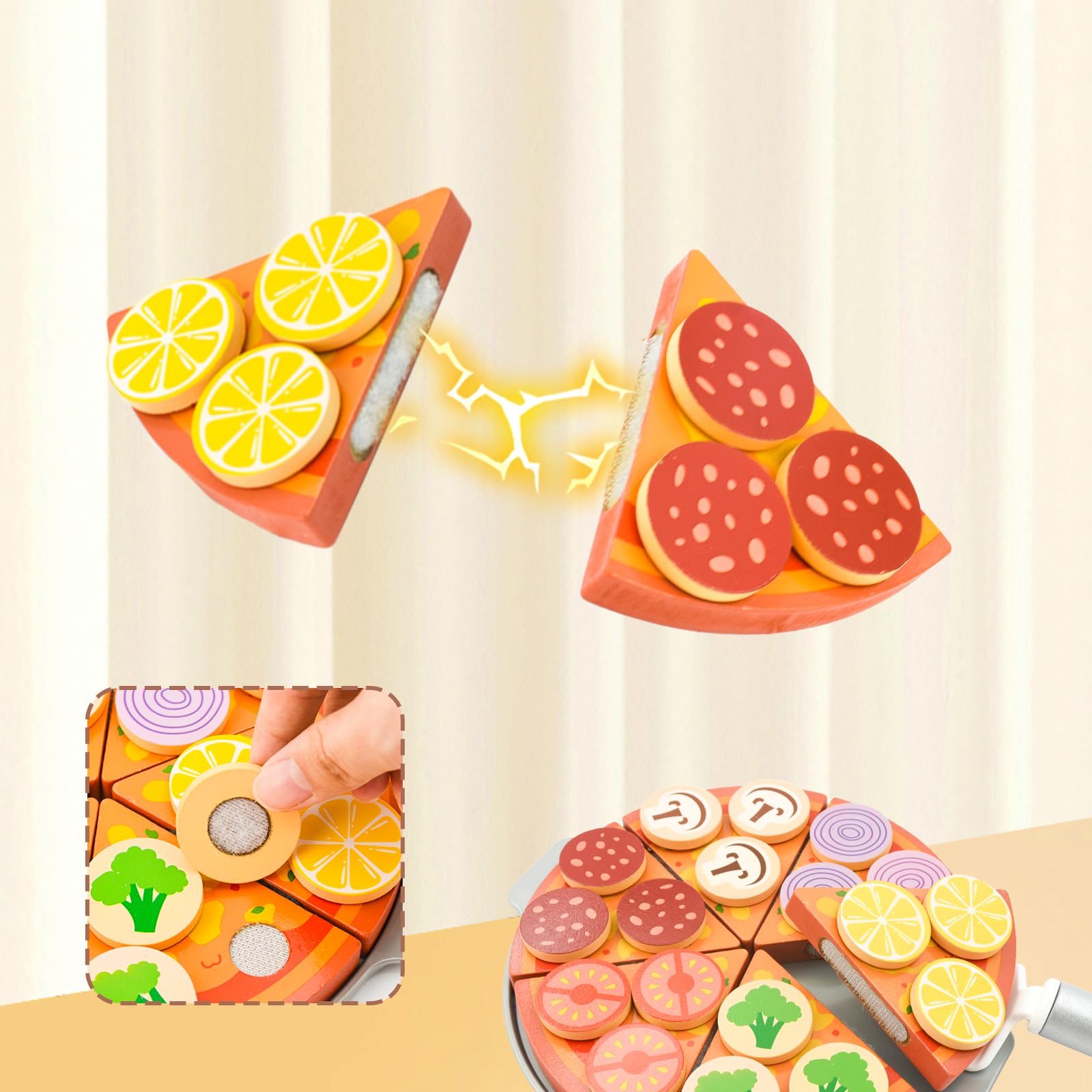 Cuisine Enfant En Bois Avec 18 Accessoires & Sonore, Jeu De Cuisine Bois Enfant Avec Machine A Glacons Micro Ondes Jouet Imitation Pour 3 6 Ans 98169143