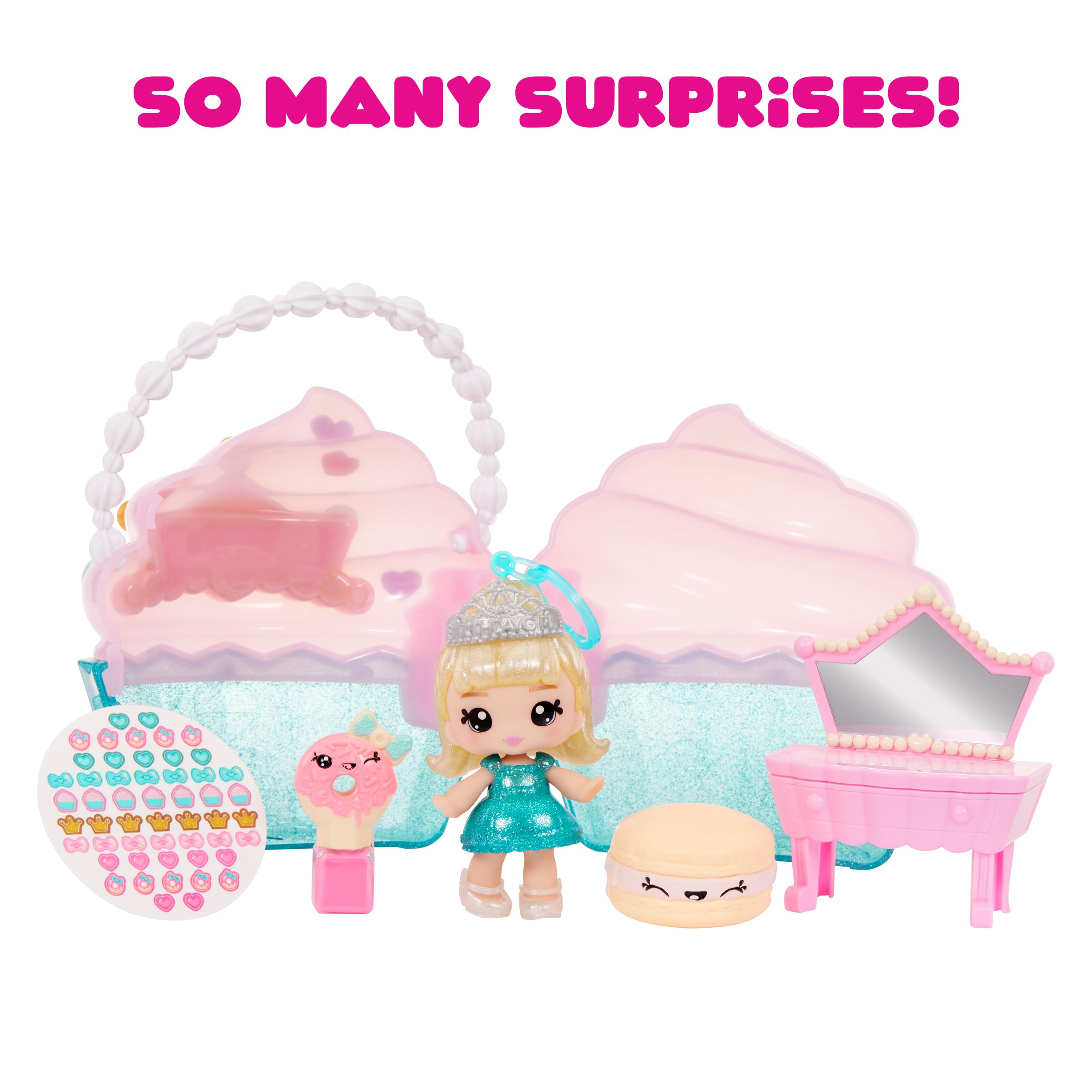 Amazon.com: Yummiland Beauty Bag Playset + Lip Gloss Doll
