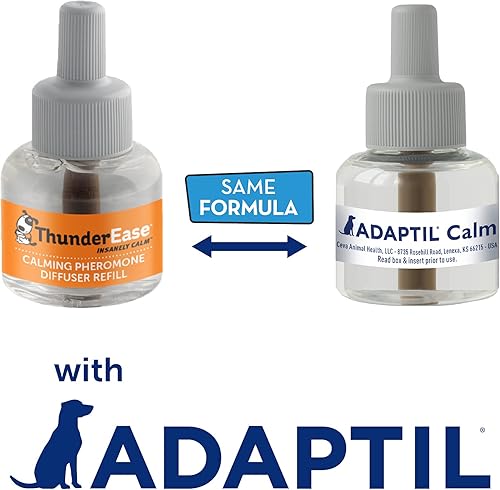 Miniatura 2 de ThunderEase - Recambio para difusor de feromonas calmantes para perros  Alimentado por ADAPTIL  Se recomienda veterinario para aliviar la ansiedad