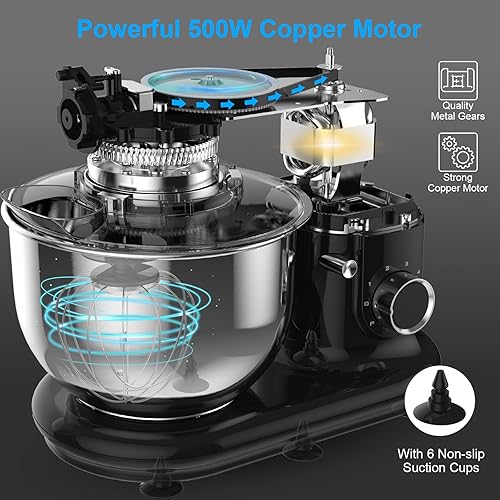 Miniatura 3 de Parrilla eléctrica de contacto para interiores (negro)