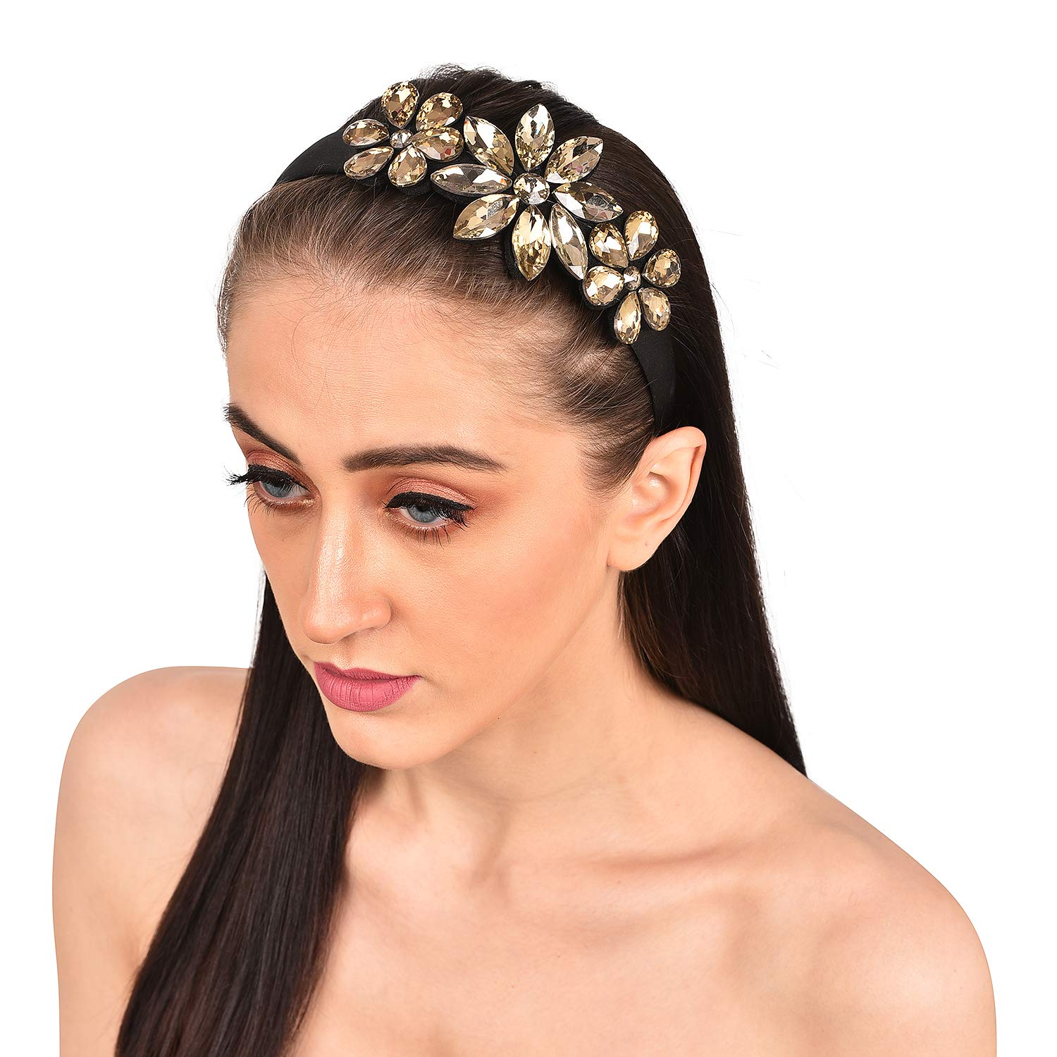 See full amazon price history chart for Vogue Hair Accessories Solid Fancy Party Fabric Knot Plastic Hairband Headband for Girls and Women (Crystal_Gold_Flower) Vogue Hair Accessories Solid Fancy Party Fabric Knot Plastic Hairband Headband for Girls and Women (Crystal_Gold_Flower) (B09FKDY2XM) Amazon Price History, Amazon Price Tracker