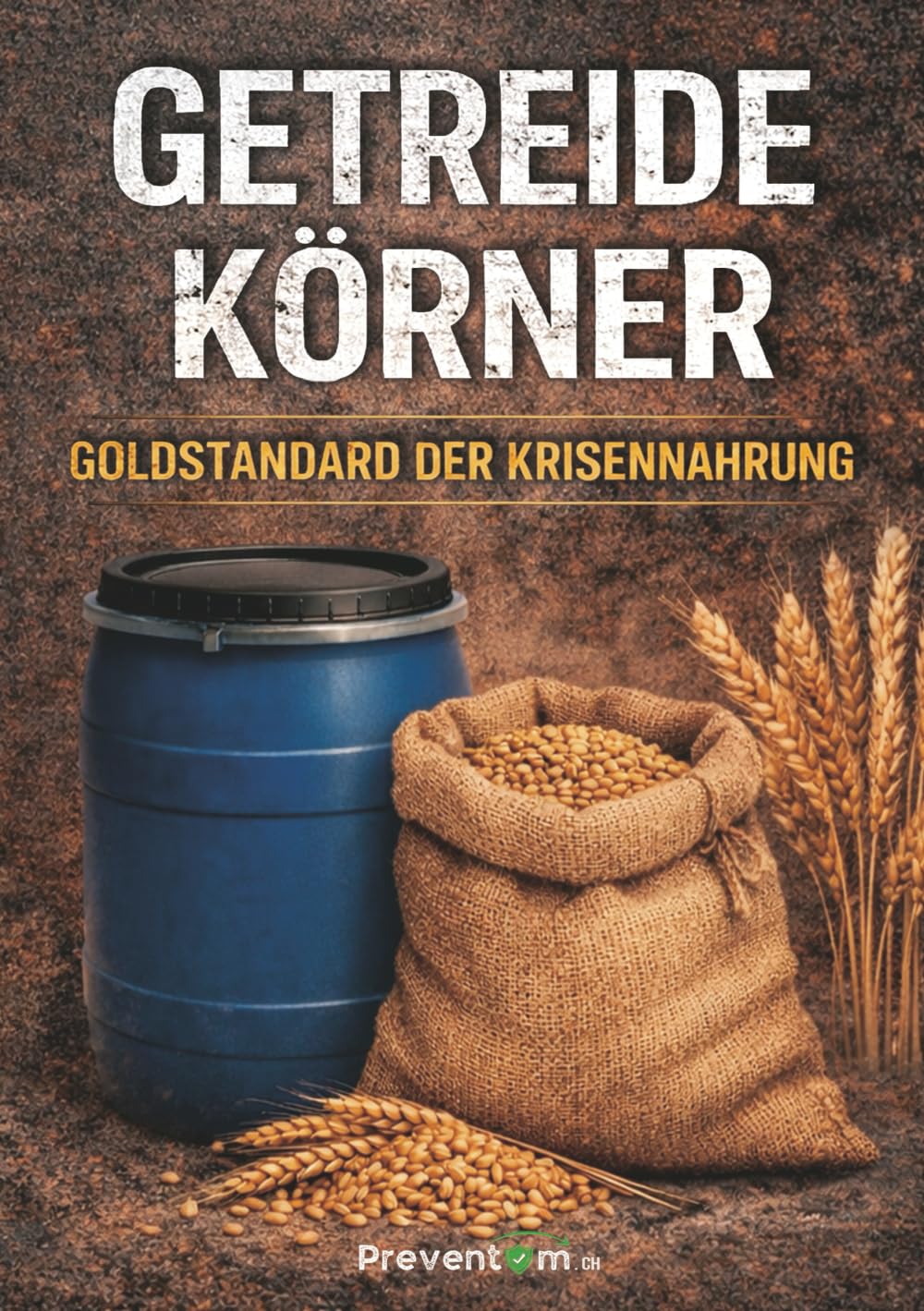 Getreidekörner - Goldstandard der Krisennahrung: Sicherheit - Sättigung - Souveränität durch haltbare Körnervorräte