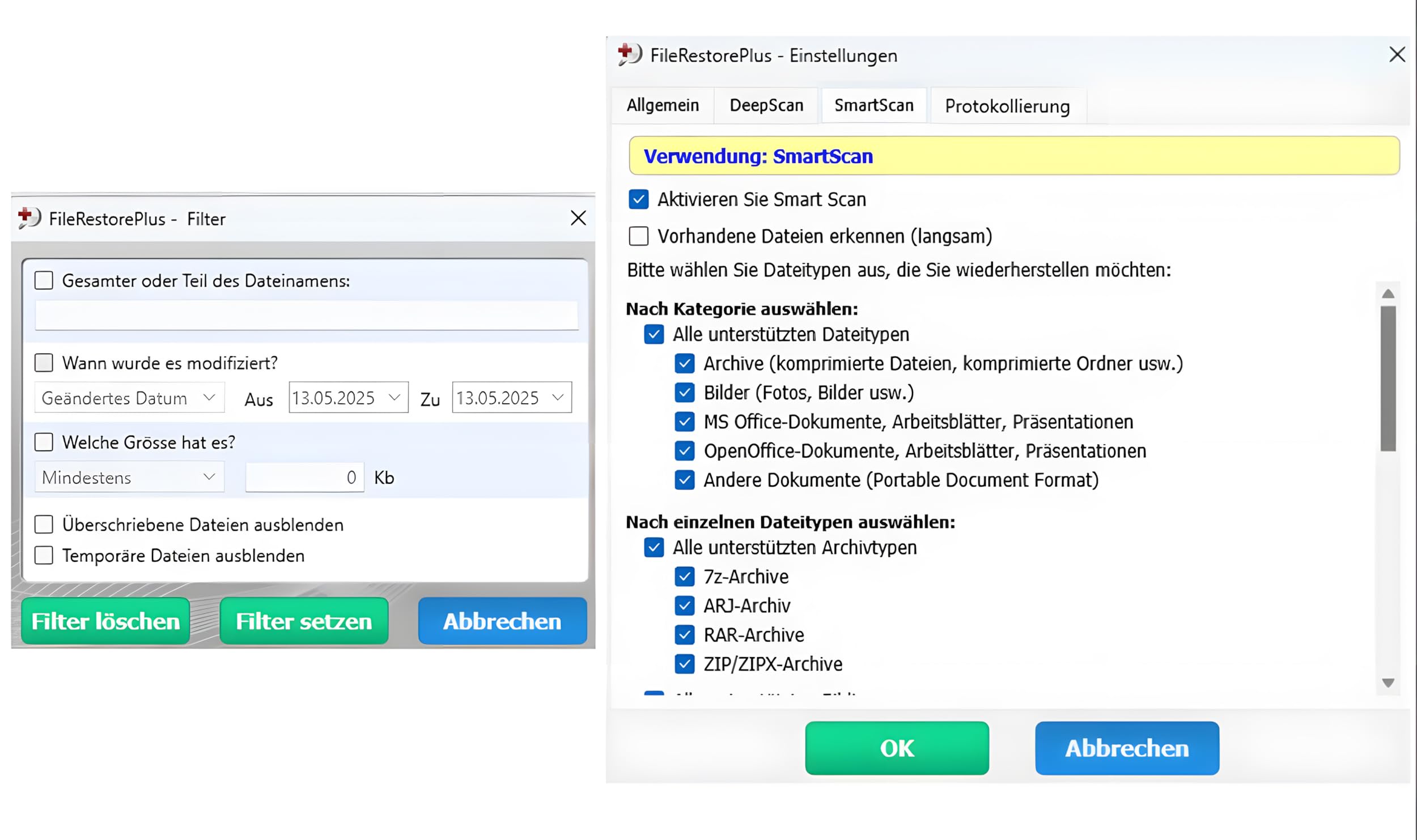 FileRestorePlus - Professionelle Datenrettung, Gelöschte Dateien, Fotos & Dokumente wiederherstellen, für Festplatten, USB-Sticks & SD-Karten, Schnelle & Einfache Bedienung für Win 11, 10