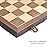 AMEROUS Magnetic Wooden Chess and Checkers Game Set, 15 Inches (2 in 1) Chess Board Games, 2 Extra Queens - Gift Package - Game Pieces Storage Slots, Beginner Chess Set for Kids, Adults