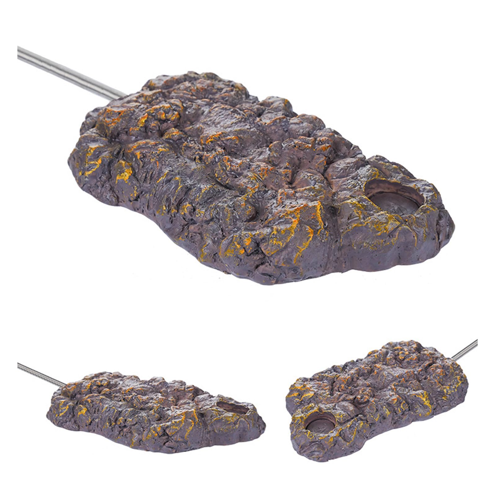 Perchoir pour cage à oiseaux avec capacité de chauffage pour plus de confort - Station chauffante pour oiseaux ou reptiles - Plateforme antidérapante