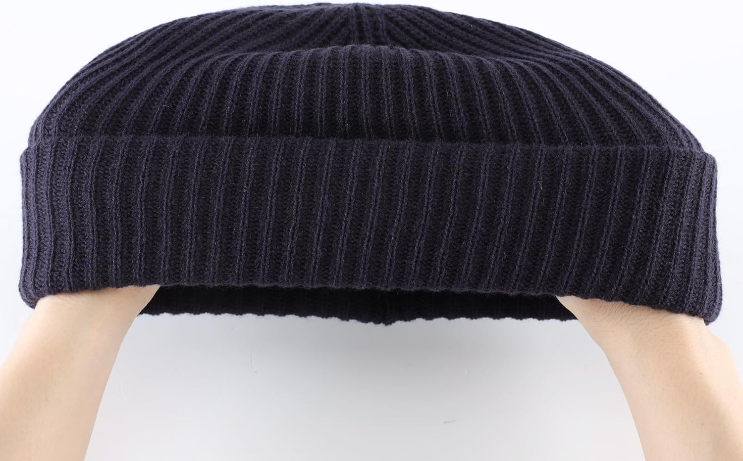 Home Prefer Mens Winter Hat Rib Knit Beanie Hat for Men Women Warm Cuff Beanie for Running Cycling Snow Ski Beanie - Image 8