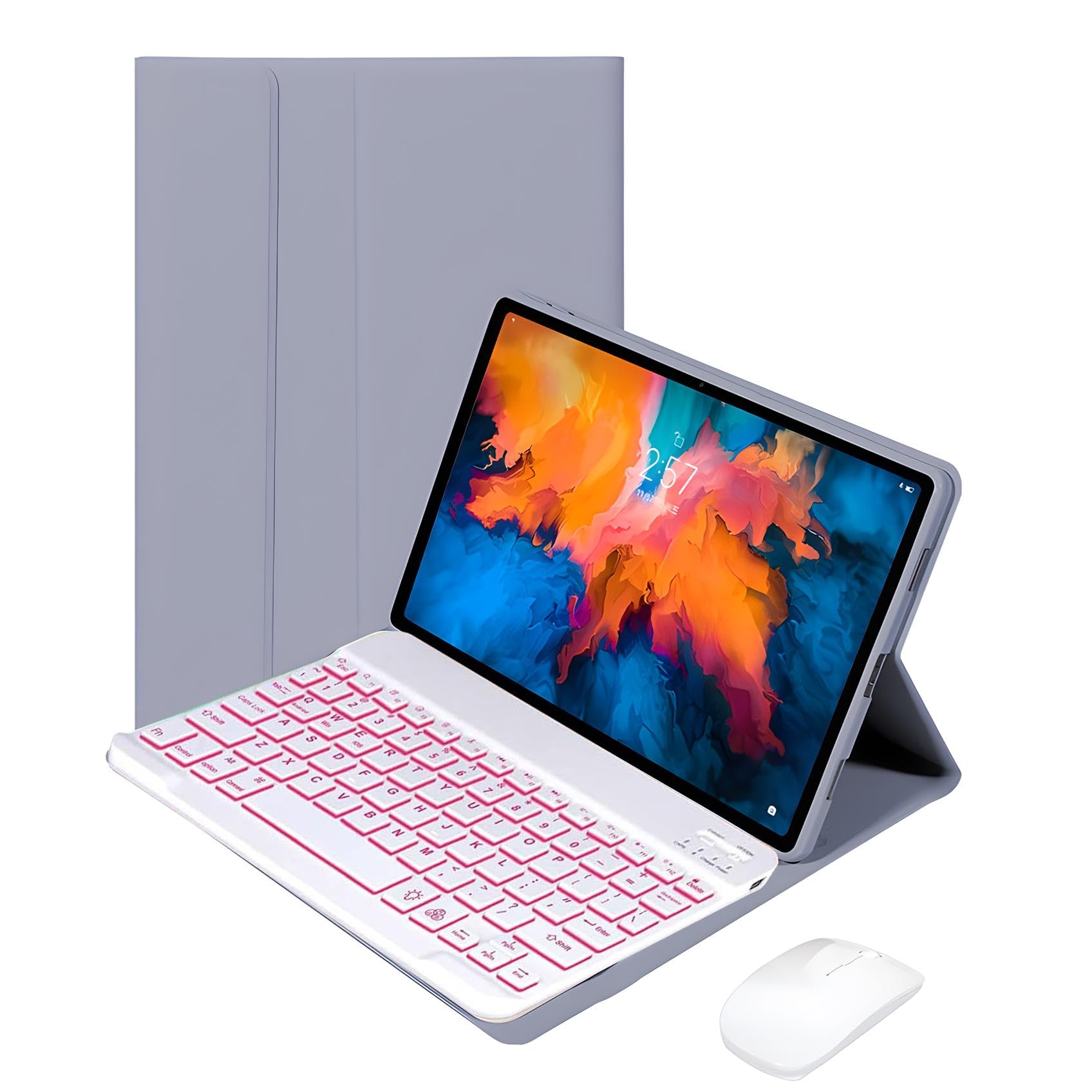 Backlit Keyboard Case For Lenovo Tab Plus 11.5" 2024 - Detachable Wireless With Touchpad