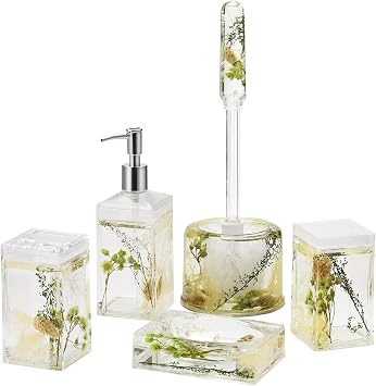 Size: 5-piece Style: Green Plants
