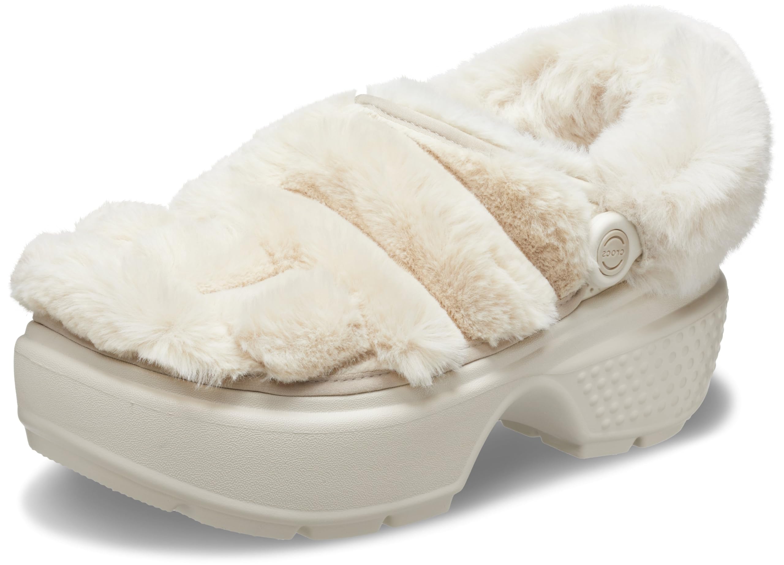 Crocs Zuecos acolchados unisex para adultos