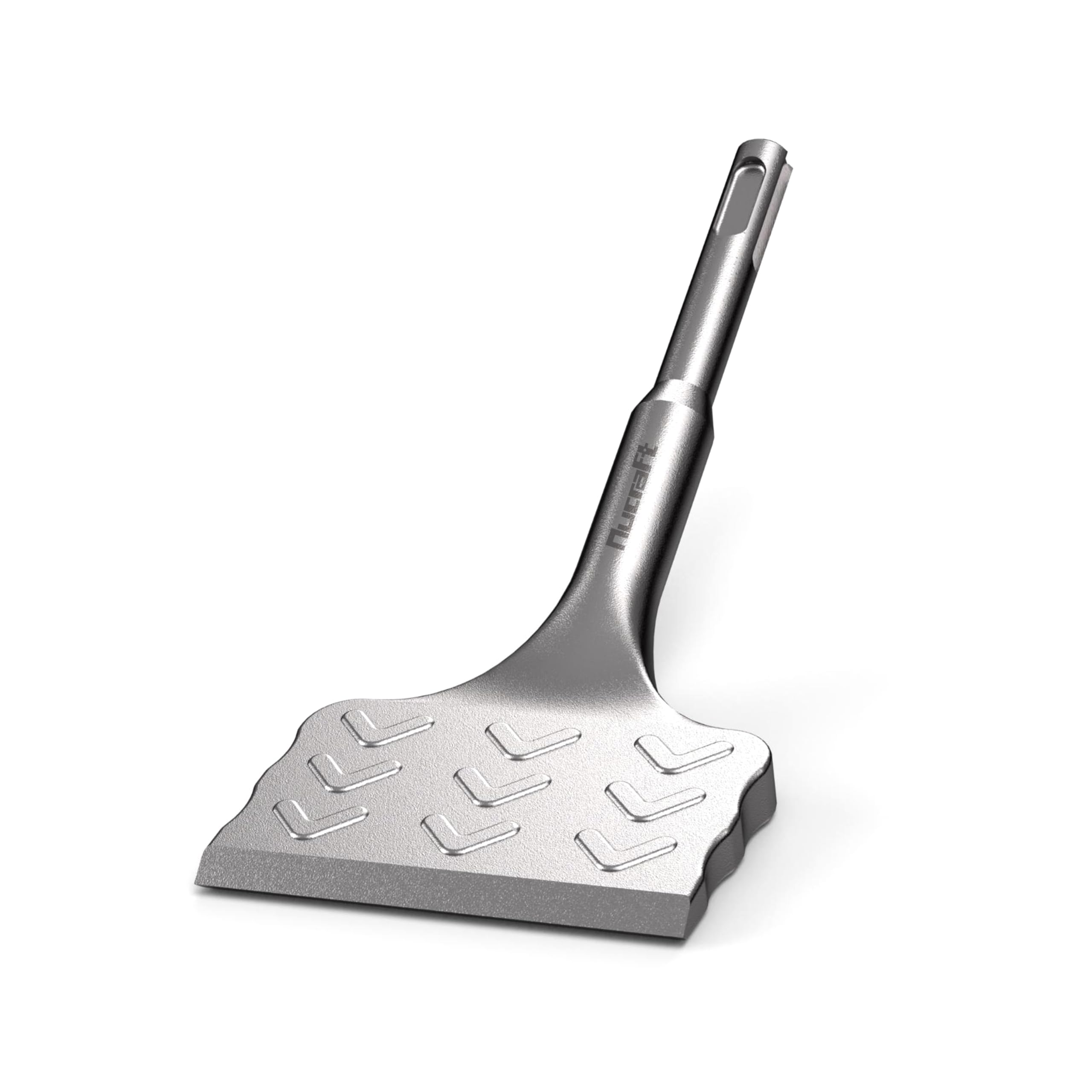 Nucraft SDS-Plus Ciseau à carrelage 165 mm x 75 mm Courbé à 25° pour enlever la céramique et le carrelage