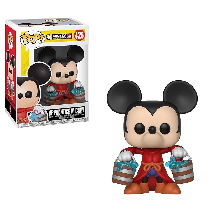 Amazon.com: Funko Pop Disney: Mickey's 90Th - Apprentice Mickey