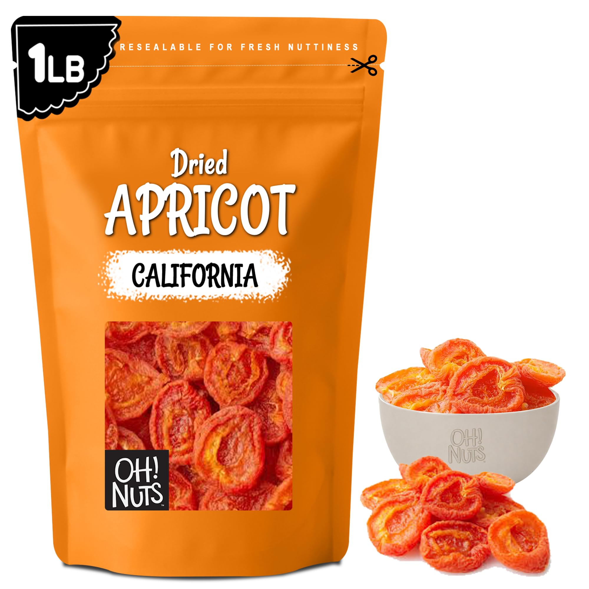 Oh! Nuts Dried Apricots California
