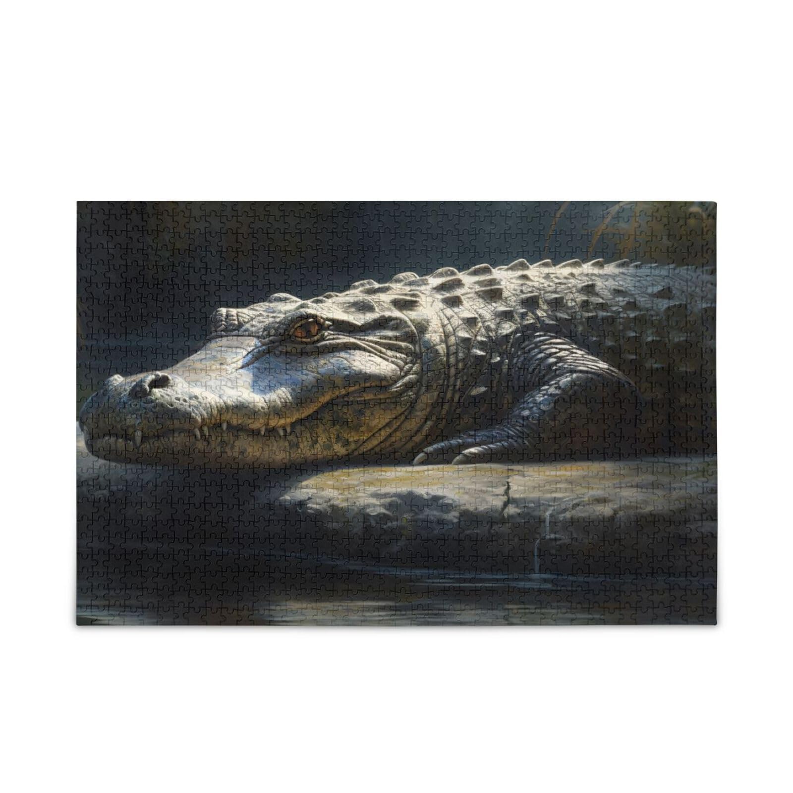 ⬛︎ woaiwojiaeditor ⬛︎ Amazon.com: WOIWB Jigsaw Puzzle 1000 Pieces Adults Pool Crocodile