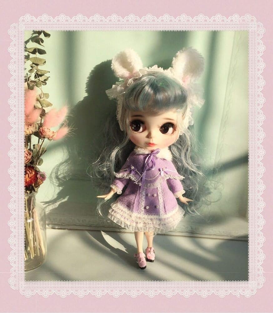 Amazon.co.jp: [Dolly Para] ブライスアウトフィット 兎耳マント