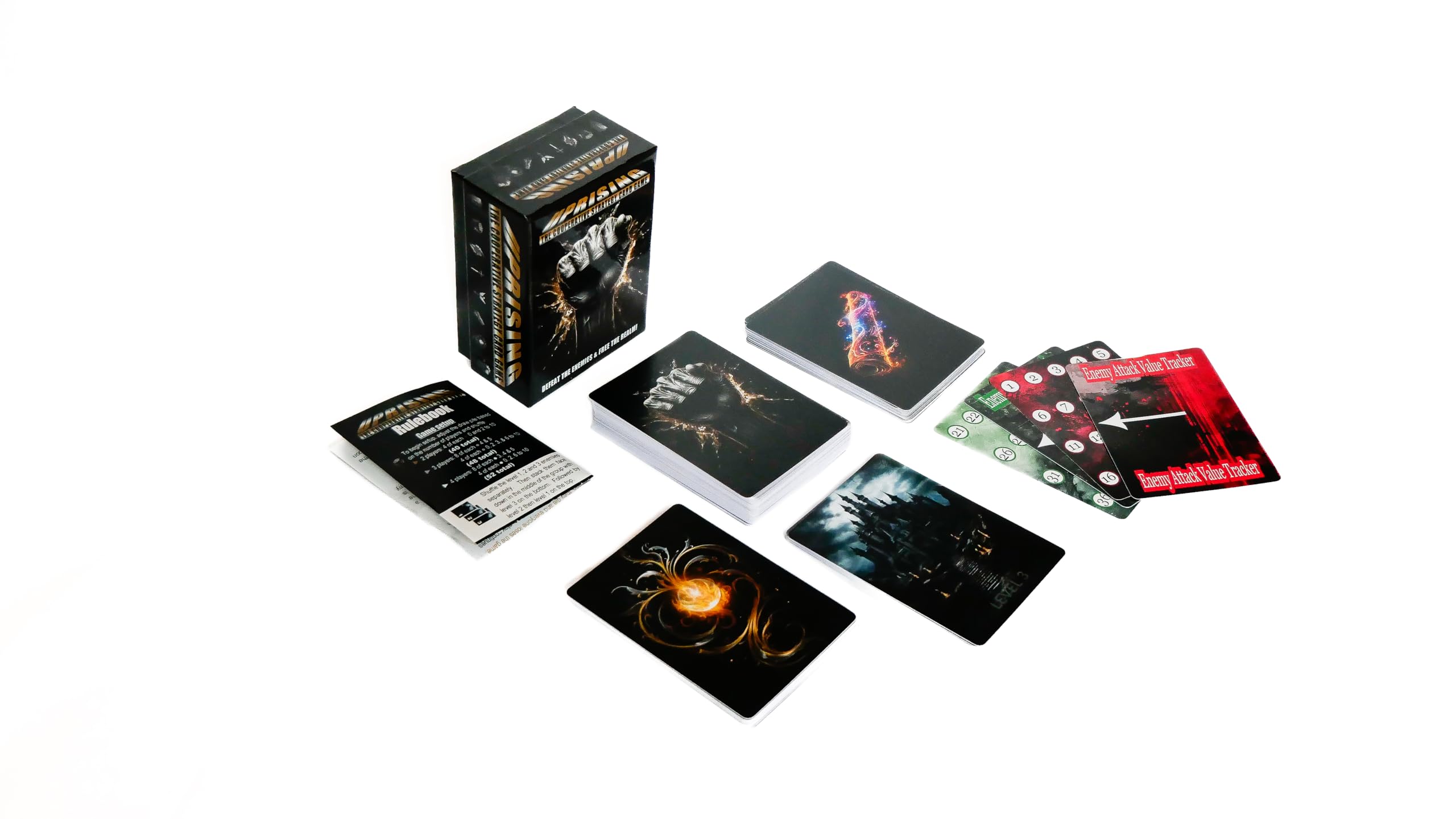 Uprising - ¡El juego de cartas de estrategia cooperativa! 2-4 jugadores - A partir de 13 años. Ideal para la noche de juegos familiares. Juego para adultos y adolescentes.