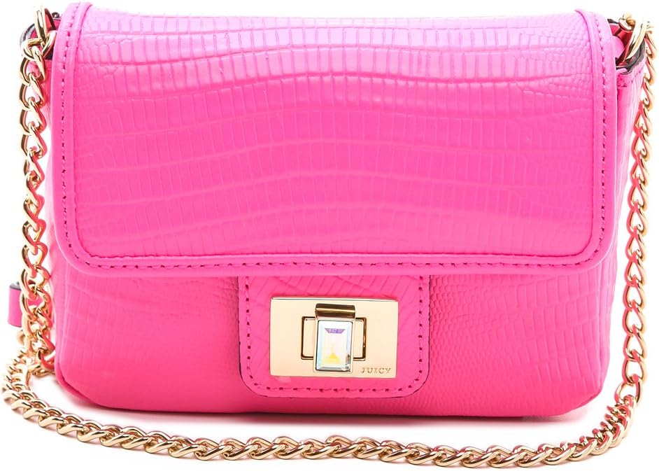 Juicy Couture Mini G Sierra Sorbet Leather Cross-Body Bag