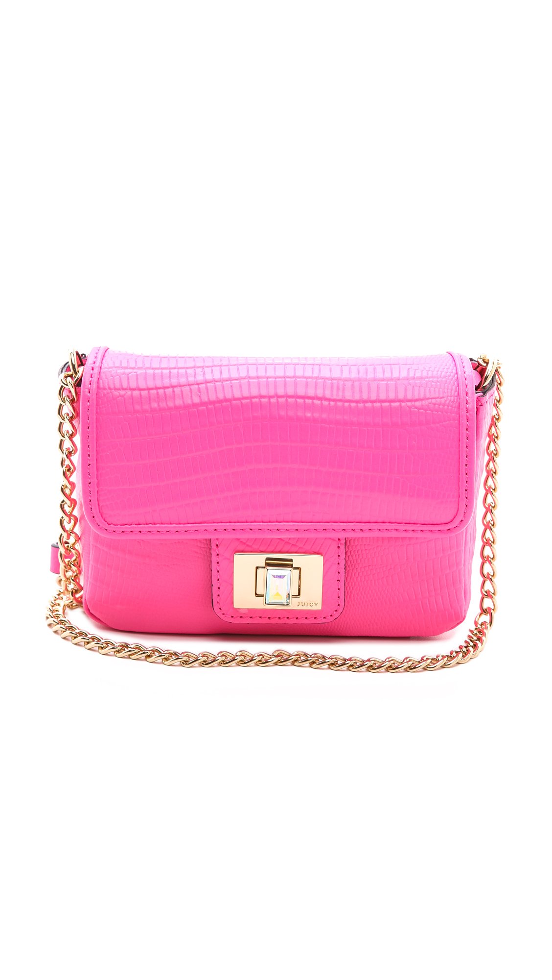 Juicy Couture Mini G Sierra Sorbet Leather Cross-Body Bag