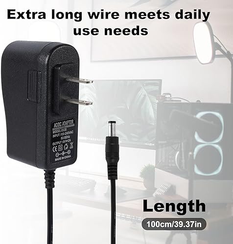 Miniatura 3 de Adaptador de corriente PS5V2000US, fuente de alimentación compatible con Yealink T29G T46S T48S T52S T54S T56A T58V T58A MP56 T46G 5V 2A Cargador de